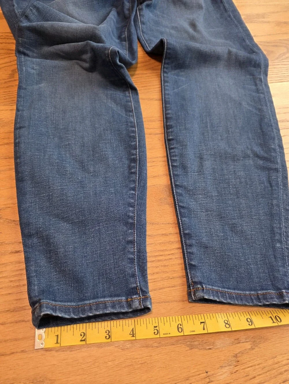 J. Crew Toothpick Skinny Jeans Size 31 Women Mid Wash Stretch Blue Denim Pants